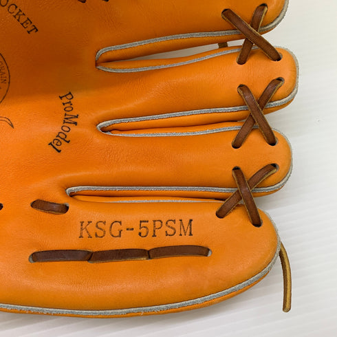 久保田スラッガー KUBOTA SLUGGER KSG-5PSM 硬式 大人 一般 内野手用 グローブ グラブ 右投げ 中古品 野球 1501