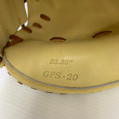 ミズノ MIZUNO プロセレクト 硬式 大人 一般 キャッチャーミット 捕手 グローブ グラブ 右投げ GPS-20 タグ付き 野球 6707
