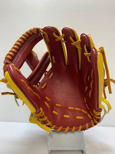 中古品 ゼット ZETT プロステイタス 限定 軟式 内野手用グローブ BRGB30766L 今宮型 3770
