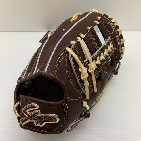 久保田スラッガー KUBOTA SLUGGER KSG-H23 硬式 大人 一般 外野手用 グローブ グラブ 右投げ タグ付き グローブ袋付き 野球 9062
