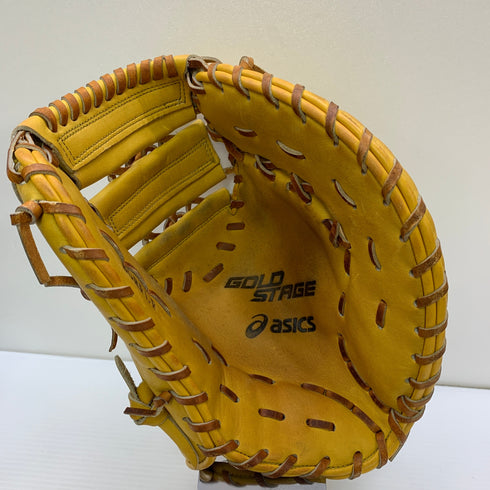 アシックス asics BGRFLF 軟式 大人 一般 ファーストミット 一塁手 グローブ グラブ 右投げ 中古品 野球 1018