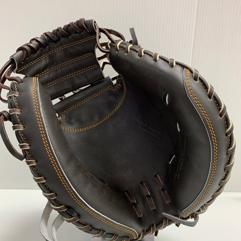 ゼット ZETT プロステイタス 軟式 大人 一般 キャッチャーミット 捕手 グローブ グラブ 右投げ BPROCM830 中古品 野球 8295