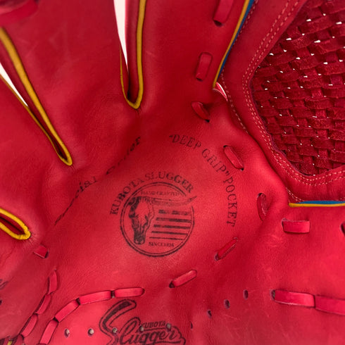 久保田スラッガー KUBOTA SLUGGER 硬式 大人 一般 内野手用 グローブ グラブ 左投げ 中古品 グローブ袋付き 野球 6730