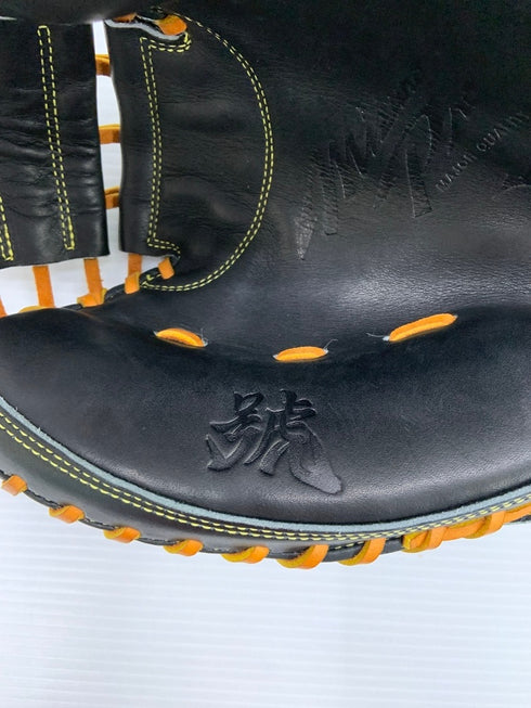 中古品 ミズノ MIZUNO ミズノプロ 號SAKEBI 軟式キャッチャーミット M-R型 1AJCR29210 3624