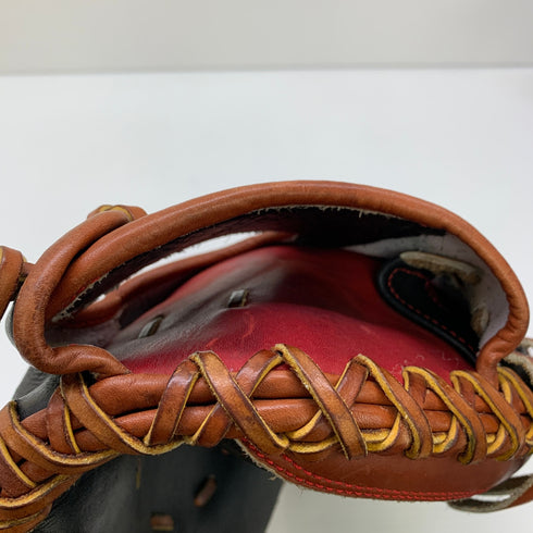 ゴリラ印の野球道具 硬式 大人 一般 キャッチャーミット 捕手 グローブ グラブ 右投げ 中古品 グローブ袋付き 野球 6902