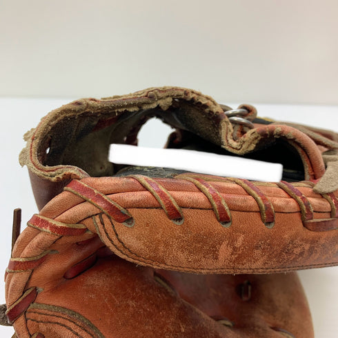 ミズノ MIZUNO ミズノプロ 硬式 大人 一般 キャッチャーミット 捕手 グローブ グラブ 右投げ オーダー 中古品 野球 8164