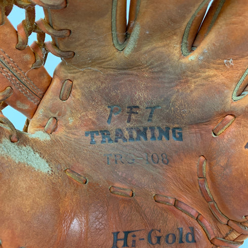 ハイゴールド HI-GOLD TRG-108 トレーニング用 トレーニング グローブ グラブ 右投げ 中古品 野球 8867