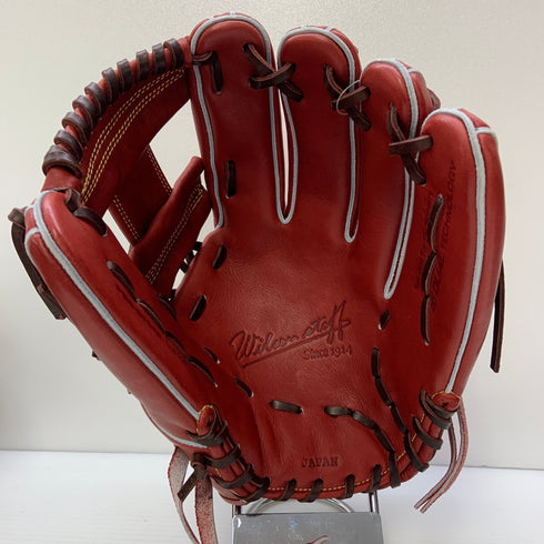 ウィルソン Wilson デュアル 硬式 大人 一般 内野手用 グローブ グラブ 右投げ 87型 WBW101067 タグ付き 野球 6620