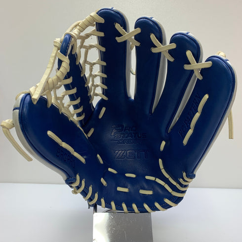 ゼット ZETT プロステイタス PROSTATUS BRGPRO 軟式 大人 一般 外野手用 グローブ グラブ 右投げ オーダー 中古品 グローブ袋付き 野球 8450