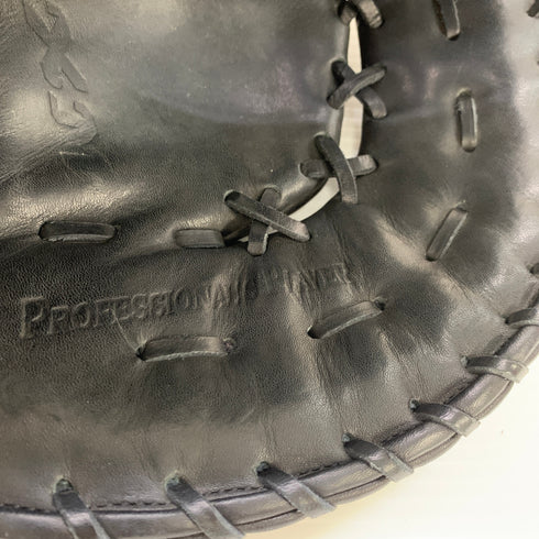 ハイゴールド HI-GOLD MXM 軟式 大人 一般 ファーストミット 一塁手 グローブ グラブ 右投げ 中古品 野球 刺繡有り 7822