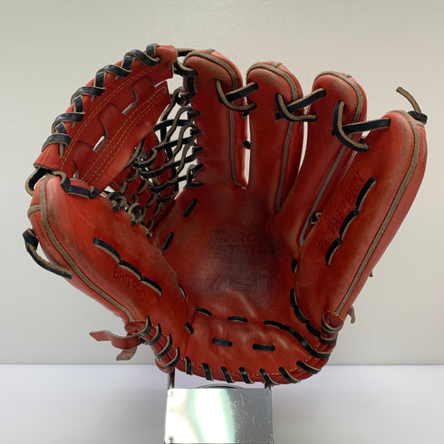 ゼット ZETT プロステイタス PROSTATUS BRGPRO 軟式 大人 一般 外野手用 グローブ グラブ 右投げ オーダー 中古品 野球 9296