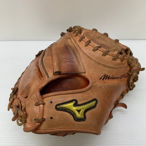 ミズノ MIZUNO ミズノプロ 硬式 大人 一般 キャッチャーミット 捕手 グローブ グラブ 右投げ 1AJCH12110 中古品 野球 8159