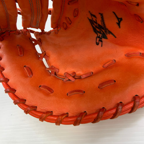 ミズノ MIZUNO セレクトナイン 少年軟式 子ども ファーストミット 一塁手 グローブ グラブ 左投げ 1AJFY25800 中古品 野球 7160