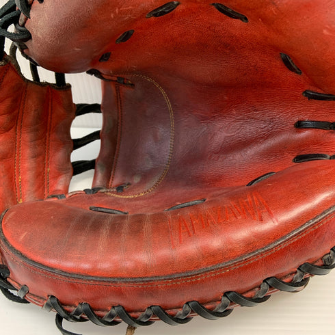 玉澤 TAMAZAWA タマザワ 硬式 大人 一般 キャッチャーミット 捕手 グローブ グラブ 右投げ 中古品 野球 7110
