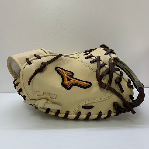 ミズノ MIZUNO ミズノプロ 號 COMPACT 軟式 大人 一般 キャッチャーミット 捕手 グローブ グラブ 右投げ 1AJCR30120 中古品 野球 8254