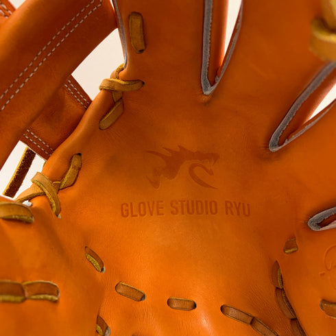 リュウ RYU 硬式 大人 一般 内野手用 グローブ グラブ 右投げ 中古品 グローブ袋付き 野球 6016