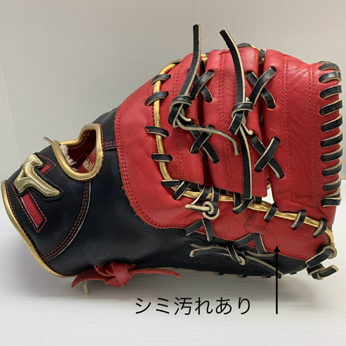 ミズノ MIZUNO グローバルエリート 軟式 大人 一般 ファーストミット 一塁手 グローブ グラブ 右投げ 1AJFR27300 中古品 グローブ袋付き 野球 7226