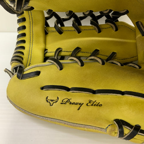 ミズノ MIZUNO ミズノプロ mizunopro 硬式 大人 一般 外野手用 グローブ グラブ 右投げ オーダー 中古品 野球 9009