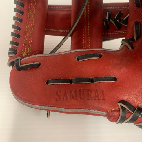 GS GorillaSports ゴリラスポーツ SAMURAI 硬式 大人 一般 内野手用 グローブ グラブ 右投げ 中古品 野球 9302