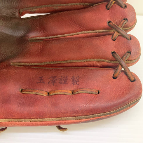 玉澤 TAMAZAWA タマザワ 軟式 大人 一般 外野手用 グローブ グラブ 右投げ 中古品 野球 9555