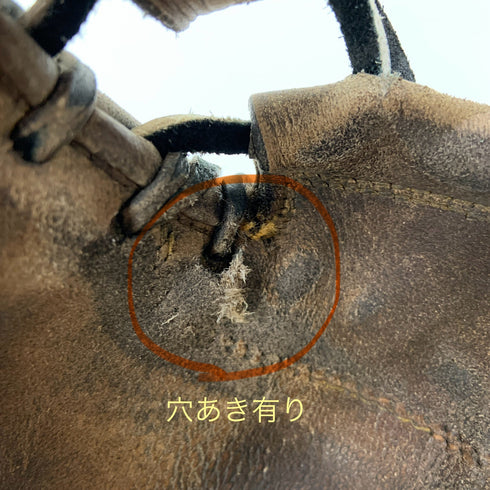 ゼット ZETT 硬式 大人 一般 キャッチャーミット 捕手 グローブ グラブ 右投げ 中古品 野球 6695