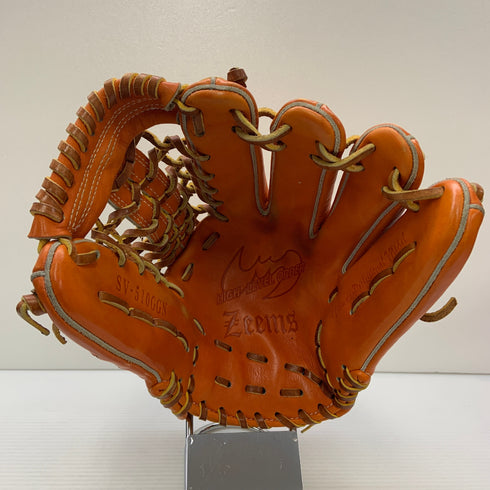 ジームス Zeems 軟式 大人 一般 外野手用 グローブ グラブ 右投げ SV-510GGN 中古品 野球 8054
