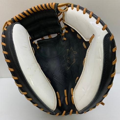 ルイスビルスラッガー Louisville Slugger LEM512 軟式 大人 一般 キャッチャーミット 捕手 グローブ グラブ 右投げ 中古品 野球 8766