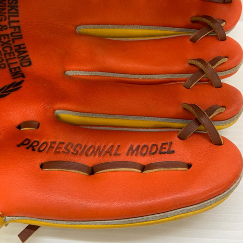 ハタケヤマ HATAKEYAMA 軟式 大人 一般 外野手用 グローブ グラブ 右投げ TH-T49 中古品 野球 6657