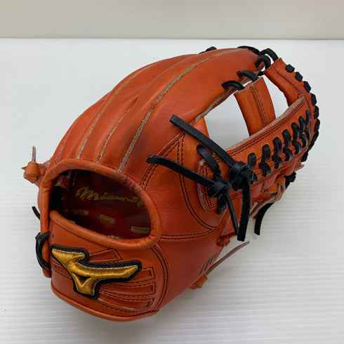 ミズノ MIZUNO ミズノプロ mizunopro 軟式 大人 一般 内野手用 グローブ グラブ 右投げ オーダー 中古品 野球 9368
