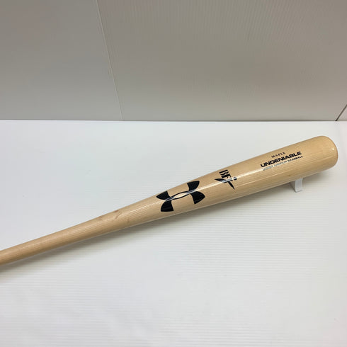 アンダーアーマー Under Armour UA UNDENIABLE 硬式 大人 一般 木製バット(BFJマーク) 中古 野球 7613