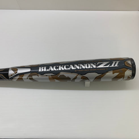 ゼット ZETT ブラックキャノンZ2 軟式 大人 一般 FRP製バット BCT35923 中古 ケース付き 野球 7758