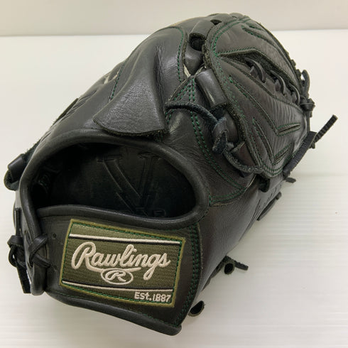 ローリングス Rawlings ハイパーテック GR5FHTA15W 軟式 大人 一般 投手用 グローブ ピッチャー グラブ 右投げ 中古品 野球 9084