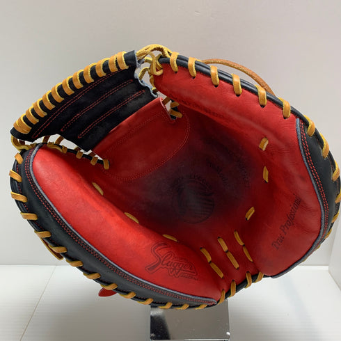 久保田スラッガー KUBOTA SLUGGER トゥループロフェッショナル 軟式 大人 一般 キャッチャーミット 捕手 グローブ グラブ 右投げ 中古品 野球 6293
