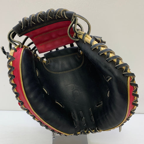 カナメ 要 KANAME 軟式 大人 一般 キャッチャーミット 捕手 グローブ グラブ 右投げ TYPE-C200R 中古品 グローブ袋付き 野球 8157