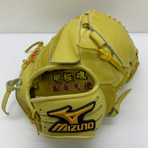 ミズノ MIZUNO ミズノプロ mizunopro 硬式 大人 一般 内野手用 グローブ グラブ 右投げ オーダー 中古品 野球 9282