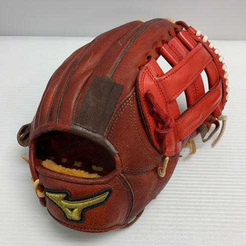 ミズノ MIZUNO ミズノプロ 硬式 大人 一般 内野手用 グローブ グラブ 右投げ 1AJGH12115 中古品 グローブ袋付き 野球 6275