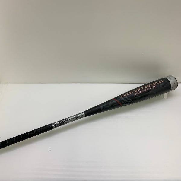 ゼット ZETT ブラックキャノン 軟式 大人 一般 FRP製バット BCT31384 ミドルバランス 中古 野球 8652
