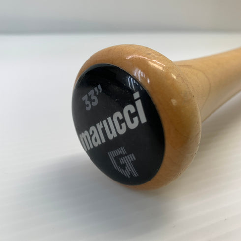マルーチ marucci Pro Model 硬式 大人 一般 木製バット(BFJマーク) 中古 野球 8546