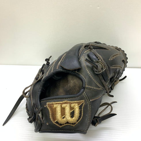 ウィルソン Wilson ウィルソンスタッフ Wilson Staff 硬式 大人 一般 投手用 グローブ ピッチャー グラブ 右投げ 中古品 野球 1092