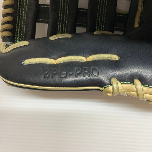 中古品 ゼット ZETT プロステイタス オーダー 硬式 外野手用グローブ KIP SKIN 刺繍有り 4675