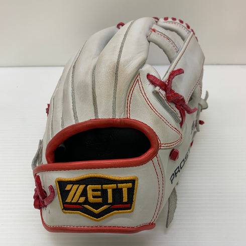 ゼット ZETT プロステイタス 軟式 大人 一般 内野手用 グローブ グラブ 右投げ BRGPRO 中古品 野球 6758