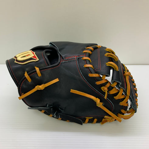 ウィルソン Wilson HTG2BZ 硬式 大人 一般 キャッチャーミット 捕手 グローブ グラブ 右投げ 中古品 野球 9831