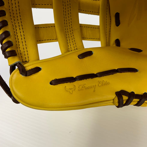 ミズノ MIZUNO ミズノプロ 硬式 大人 一般 外野手用 グローブ グラブ 右投げ オーダー 中古品 野球 8230