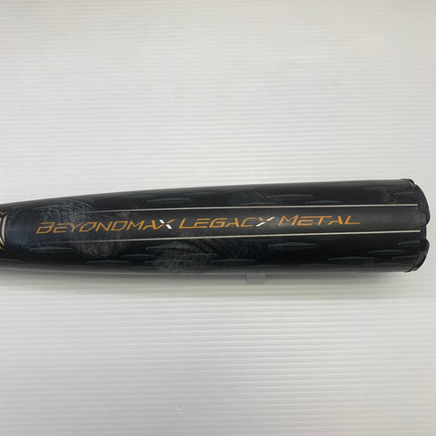 ミズノ MIZUNO ビヨンドマックスレガシーメタル 軟式 大人 一般 FRP製バット 1CJBR200 中古 ケース付き 野球 8656