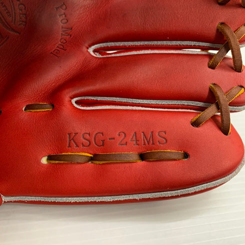 中古品 久保田スラッガー プロモデル 硬式 内野手用グローブ KSG-24MS 4035