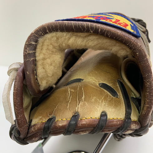 ハイゴールド HI-GOLD GKE-18F 軟式 大人 一般 ファーストミット 一塁手 グローブ グラブ 右投げ 中古品 野球 9359