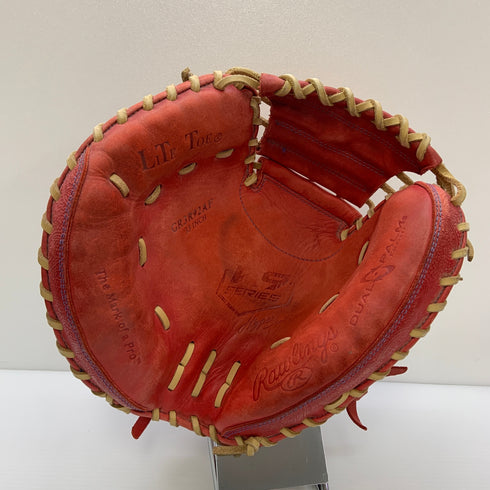 ローリングス Rawlings R9シリーズ 軟式 大人 一般 キャッチャーミット 捕手 グローブ グラブ 左投げ GR3R92AF 中古品 野球 8209