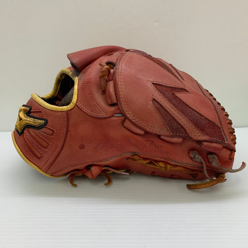 ミズノ MIZUNO ミズノプロ mizunopro 軟式 大人 一般 投手用 グローブ ピッチャー グラブ 右投げ オーダー 中古品 野球 9339