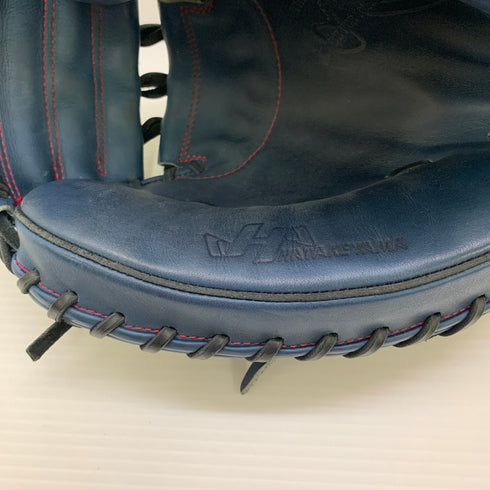 ハタケヤマ HATAKEYAMA PRO-M8 硬式 大人 一般 キャッチャーミット 捕手 グローブ グラブ 右投げ オーダー 中古品 野球 1086