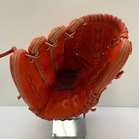 ミズノ MIZUNO グローバルエリート Global Elite 2GW11021 硬式 大人 一般 投手用 グローブ ピッチャー グラブ 左投げ 中古品 野球 9262